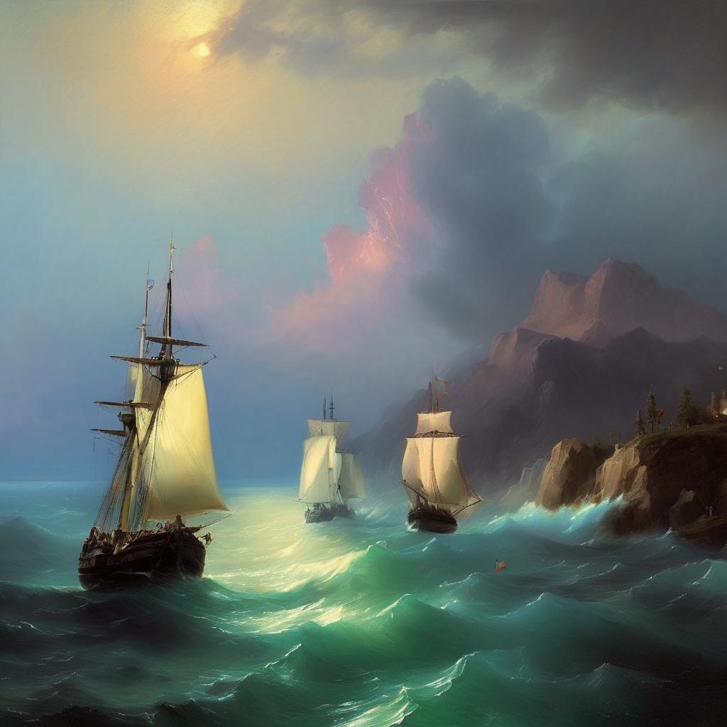 Στυλ και Τεχνικές του AIVAZOVSKY στην ζωγραφική