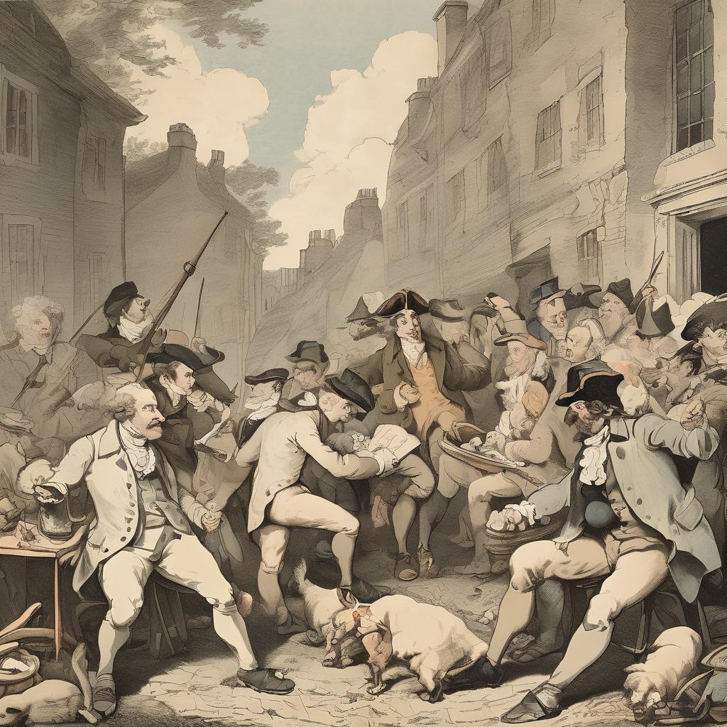 Το Στιλ και οι Τεχνικές του Thomas Rowlandson: Μια Ματιά στο Καλλιτεχνικό του Έργο